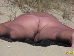 Strand, Europeisk, Milf, Utomhus, Offentlig, Fitta, Spionera, Voyeur
