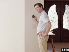 Grosse bite, Gros seins, Sucer une bite, Brunette brune, Plantureuse, Seins naturels, Rasée, Épouse