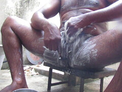 Bagno, Gay, Masturbazione, Matura, Solo