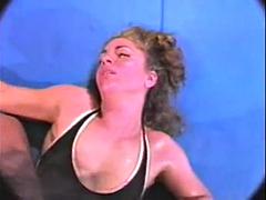 Babe, Brunette, Moden, Muskel