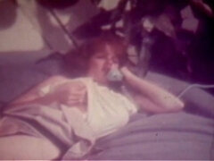 Grosser schwanz, Grosse titten, Blasen, Sperma im mund, Milf, Muschi, Rotschopf, Vintage