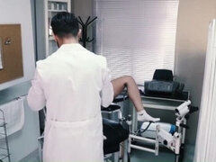Naughty Gynecologist Fucks Patient's Wet Pussy with His Huge Cock - Nick Moreno & Medusa