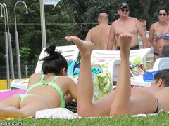 Amatéri, Zadok, Pláž, Bikini, Latinskej, Školáčka, Teenka, Voyeur