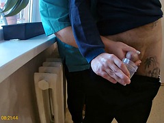 Amatoriale, Bella grossa formosa, Grande cazzo, Schizzo di sborra, Masturbazione, Matura, Infermiera, Russa