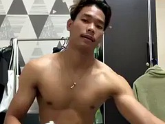 Asiatique, Homosexuelle, Masturbation, Solo