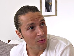 Alina Ali tastes her stepbrothers huge cock
