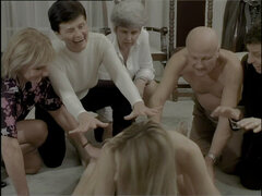 Blond, Kukk suging, Sæd i munnen, Italianer, Orgie, Petite, Ridning, Vintage