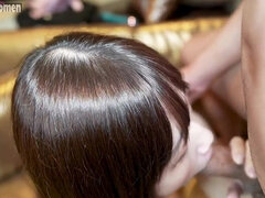 アジア人, フェラチオ, 指いじり, 毛深い, 日本人, 小柄, バイブレーター