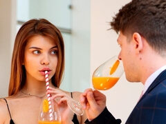 Grosser schwanz, Hundestellung, Natürlichen titten, Zierlich, Rotschopf, Dürr, Jungendliche (18+), Titten