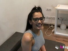 Avsugning, Sperma shot, Dildo, Europeisk, Mellanrasig, Pov, Verklighet, Spansk