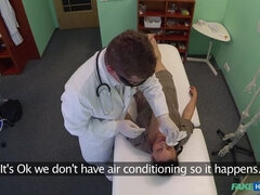 Leie, Arzt, Fingern, Handjob, Krankenschwester, Muschi, Uniform, Spanner