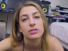 Arsch, Blondine, Blasen, Braunhaarige, Spermaladung, Hd, Natürlichen titten, Titten