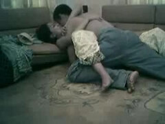 아마추어, 엉덩이, 항문핥기, 큰 엉덩이, 큰 가슴, 인도인