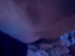 Squirting with Leggings on