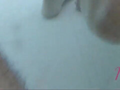 Flashing My Dick in Front of a Girl in Public Swimming Pool and Helps Me Masturbate - Misscreamy