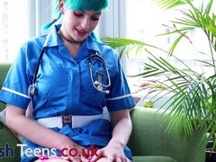 18 ans, Médecin, Fait maison, Instruction, Lingerie, Jarretelles, Adolescente, Uniforme