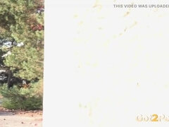 Alex Black Pissing in Tan Boots Outdoor Public Sex