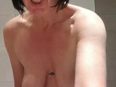 Enthousiasteling, Vrouw, Duits, Masturbatie, Rijpe lesbienne, Orgasme, Doordringend, Alleen