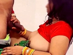 18, Amatör, Moster, Stor stjärt, Par, Hemmagjord, Indisk, Milf