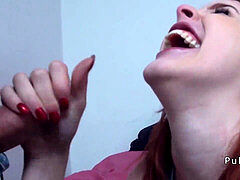 Amateur, Europeo, Despelote, Latina, Al aire libre, Realidad, Pelirrojo, Voyeur