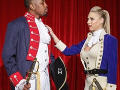 항문핥기, 큰 음경, 금발의, 오랄섹스, 도기스타일, 핸드잡, 밀프, 젖가슴