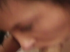 Big tits 19 year old teen Candy Alexa POV facial blowjob
