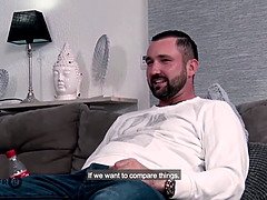 Dirty German MILF fucked by a man