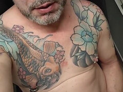 Amateur, Tir de sperme, Européenne, Fétiche, Homosexuelle, Allemand, Solo, Tatouage
