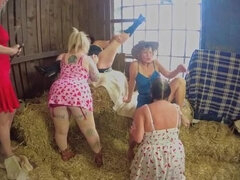 Amateur BBW Country Girls Lesbian Gangbang with Molly Maracas and Maggie Moon
