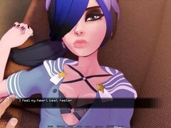 Adult visual novel, punk, story