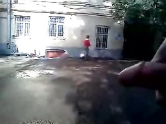 Amatorka, Ekshibicjonizm, Na wolnym powietrzu