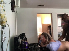 Rough Quarantine Kitchen Fuck - Hd