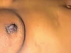 Afrikanisch, Leie, Schwarz, Blasen, Paar, Muschi