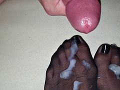 Kokoelma, Spermashotti, Jalat, Fetissi, Nyloni