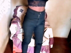 Africano, Amateur, Negro, Solo