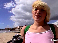 Bondage, Allemand, Masturbation, De plein air