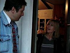 Jewish man becomes very horny when he smells young blondes panties