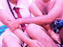Culo grande, Pareja, Lamidas, Uniforme