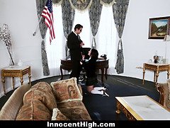 Cadence Carter & Jay Smooth get naughty in the Oval Office