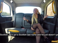 Amber Deen screams and moans while a taxi driver is fucking her