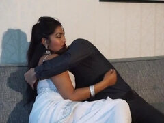 Couple, Queue, Indienne, Interracial, Orgasme, Chatte, Épouse