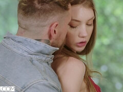 Kont, Pijpbeurt, Hondjeshouding, Roodharige vrouw, Geschoren, Tiener