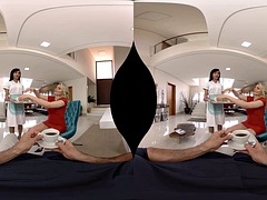 Tredimensionel, Anal, Brunette, Gruppe, Realitet, Shemale