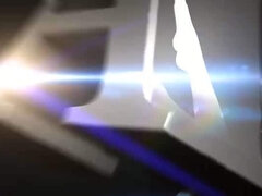 Bosomy milf Katja Kassin stays only in stockings and fucks hardly in the office