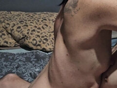 Real Amateur Love Riding His Cock Bet Way to Get Me to Orgasim