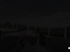 Arsch, Grosser arsch, Grosse titten, Milf, Im freien, Pov, Muschi, Titten