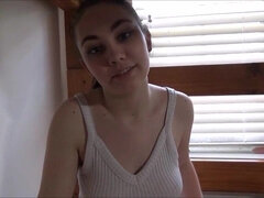 Amatéři, Brunetka, Creampie, Stříkání spermatu, Fetiš, Různé pohledy, Teenka