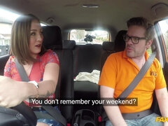 Cute Spanish Learner Loves Big Penis 1 - Fake Driving School