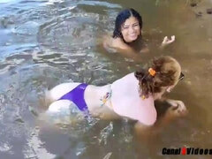 ELIANE FURACAO AND LOrraNY EXOTICA GET THEM MOUTH FULL OF FUCK WITH A DOUBLE FUCK IN FOLLOWING - COMPLETE ON RED