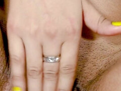 Amateur, Poilue, Indienne, Lingerie, Orgasme